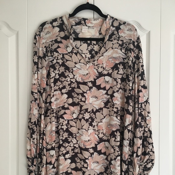 Wild Pearl Dresses & Skirts - Wild Pearl boho chic floral midi dress